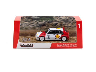 1/64 Lancia Delta HF Integrale Mogürt-Salgó Rallye 1993 Winner #1 - Tarmac Works HOBBY64