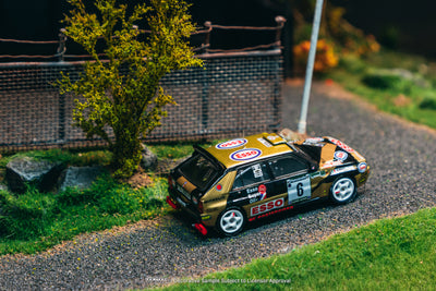 1/64 Lancia Delta HF Integrale ECR Piancavallo Rally 1993 #6 Winner - Tarmac Works HOBBY64