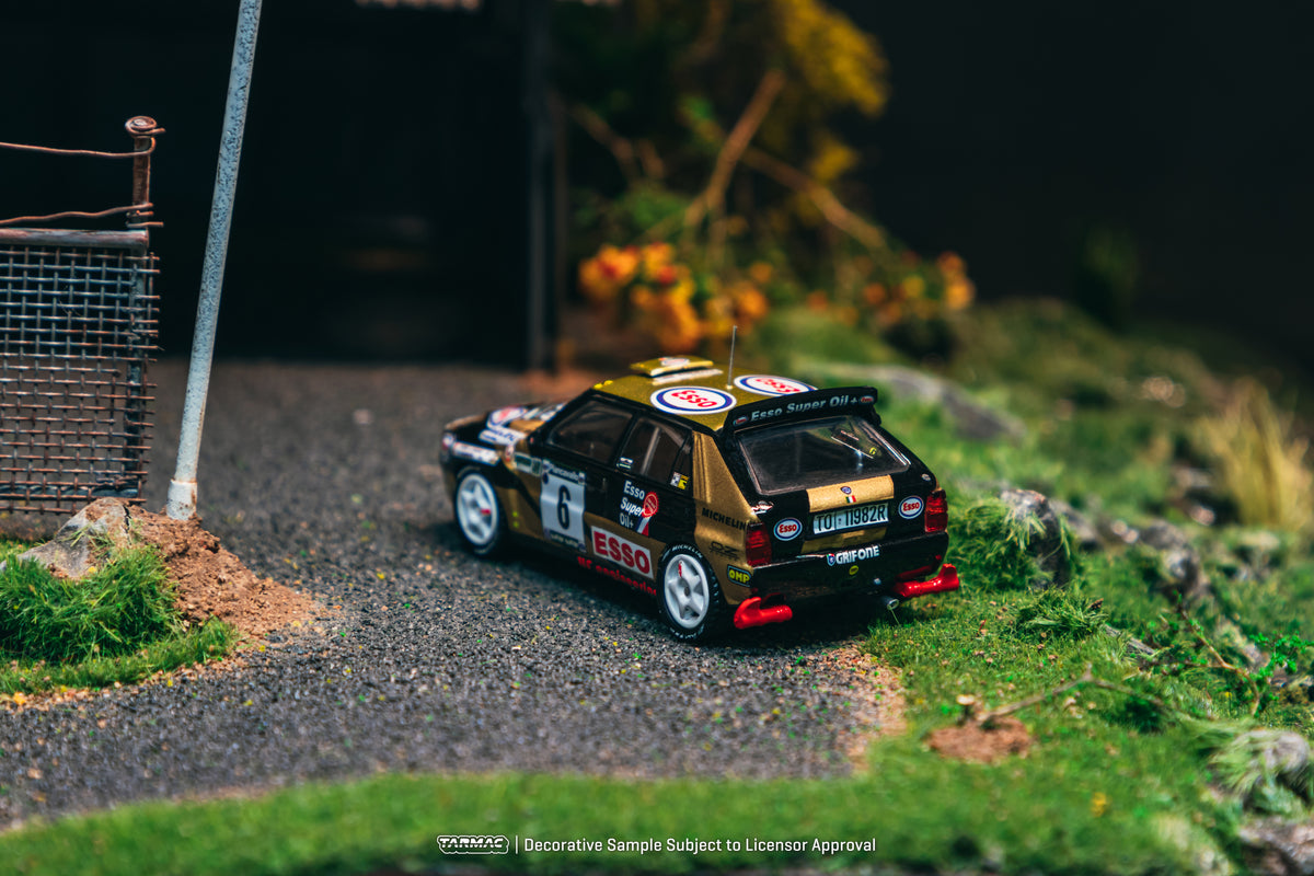 1/64 Lancia Delta HF Integrale ECR Piancavallo Rally 1993 #6 Winner - Tarmac Works HOBBY64