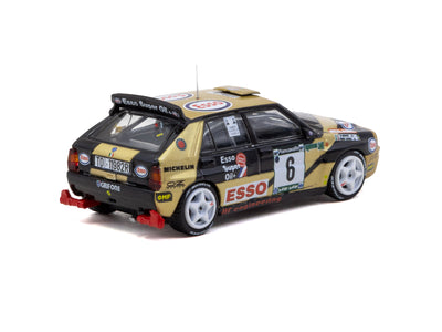1/64 Lancia Delta HF Integrale ECR Piancavallo Rally 1993 #6 Winner - Tarmac Works HOBBY64