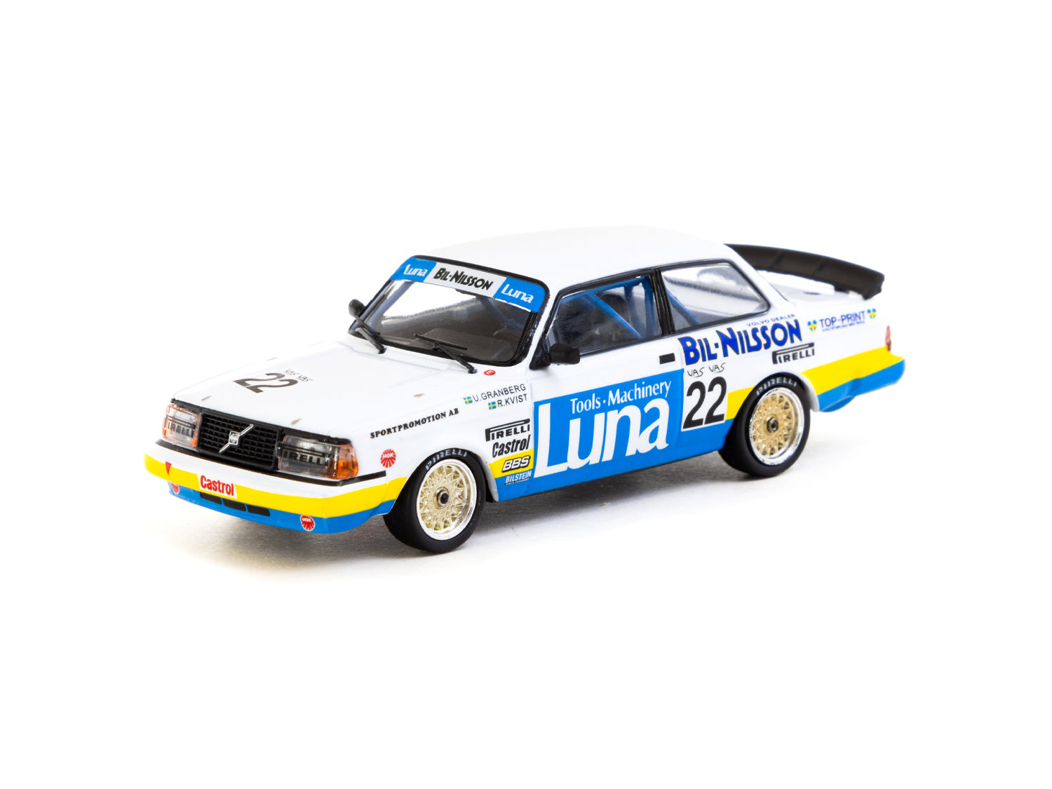 1/64 Volvo 240 Turbo ETCC Zolder 1984 Winner Ulf Granberg / Robert