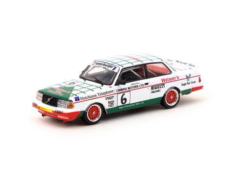 Tarmac Works 1/64 Volvo 240 Turbo Macau Guia Race 1985 #6 Winner - HOBBY64