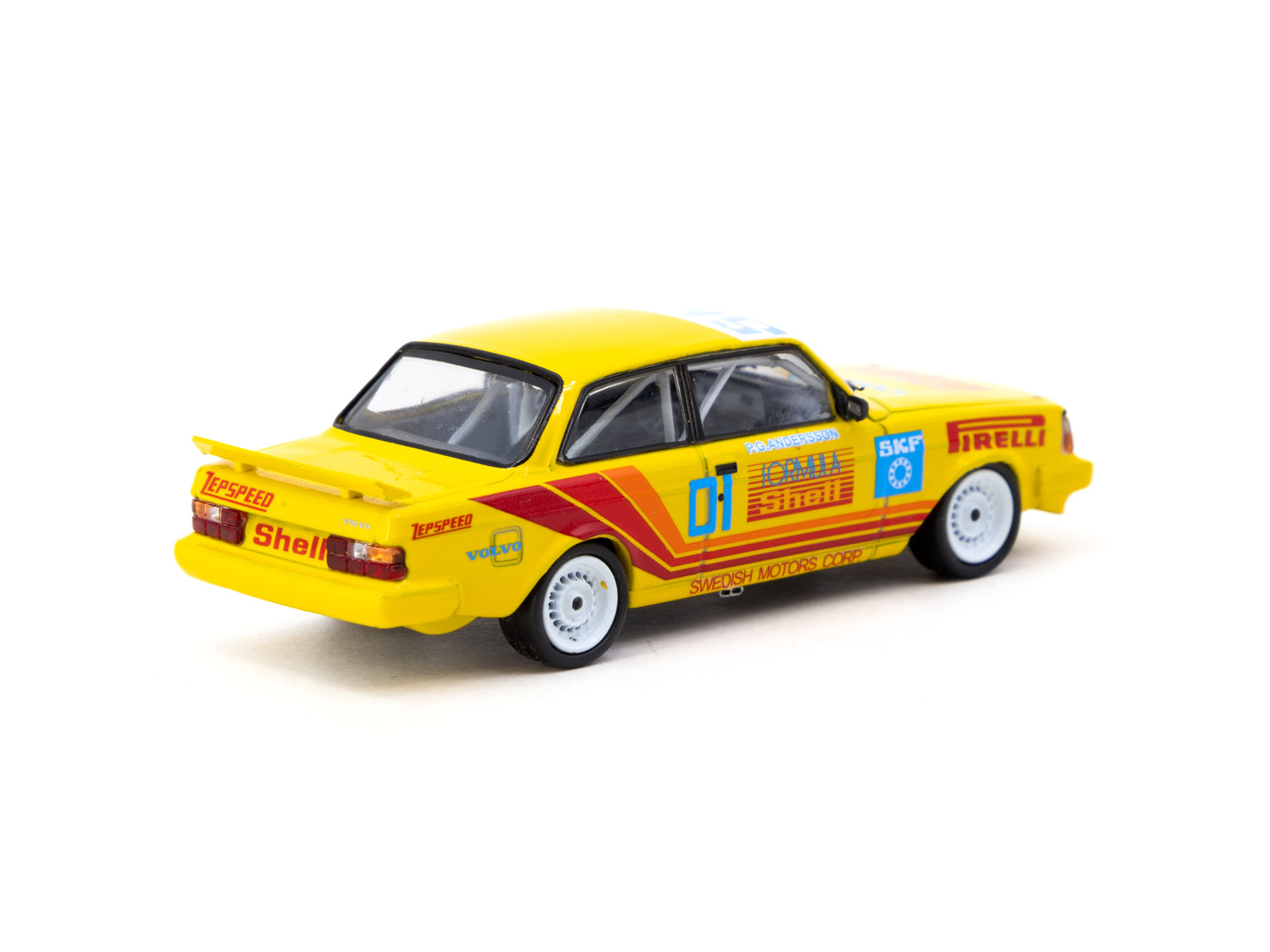 1/64 Volvo 240 Turbo Thai Group A Championship Bira Circuit Pattaya Winner 1988 #1 - Tarmac Works HOBBY64