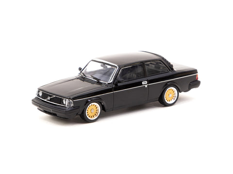 Tarmac Works 1/64 Volvo 242 Custom Black - ROAD64