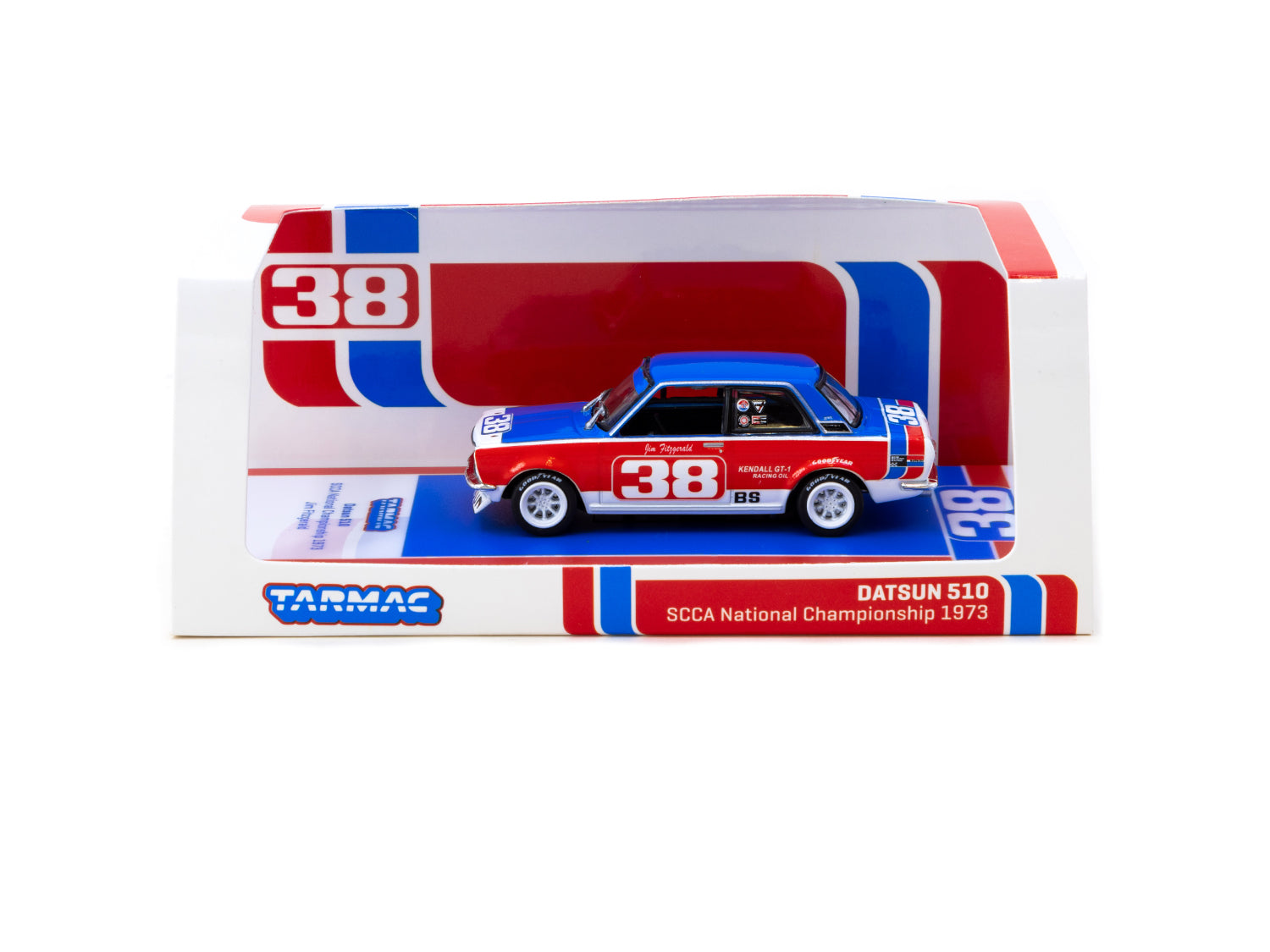 1/64 Datsun 510 SCCA National Championship 1973 #38 - Tarmac Works HOB