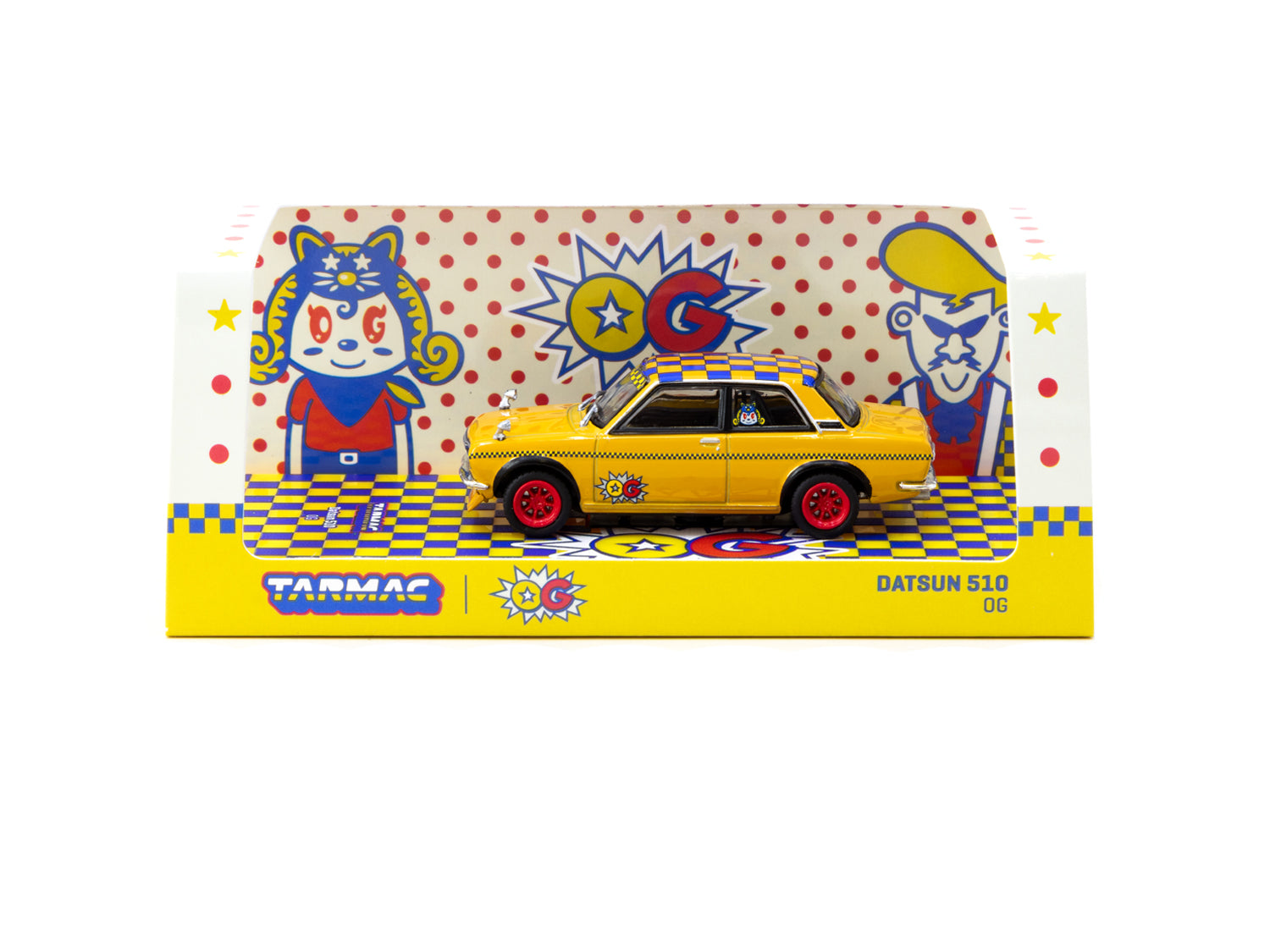 1/64 Datsun 510 OG Beer - Tarmac Works HOBBY64