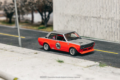 1/64 Datsun 510 Trans-Am  B-Sedan 2.5 Challenge 2023 Daniel Wu - Tarmac Works HOBBY64