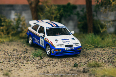 1/64 Ford Sierra RS Cosworth Rally of New Zealand 1989 #16 - Tarmac Works HOBBY64