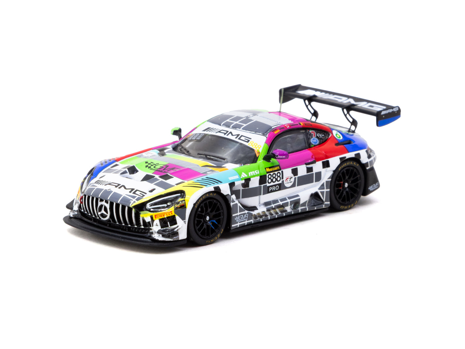 1/64 Mercedes-AMG GT3 Bathurst 12h 2025 GruppeM Racing Maro Engel / Mikaël Grenier / Maxime Martin - Tarmac Works HOBBY64