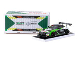 Tarmac Works 1/64 Mercedes-AMG GT3 GT World Challenge Asia 2025 - Beijing Season Finale Craft-Bamboo Racing #77 with Container - Craft-Bamboo Racing Special Edition - HOBBY64