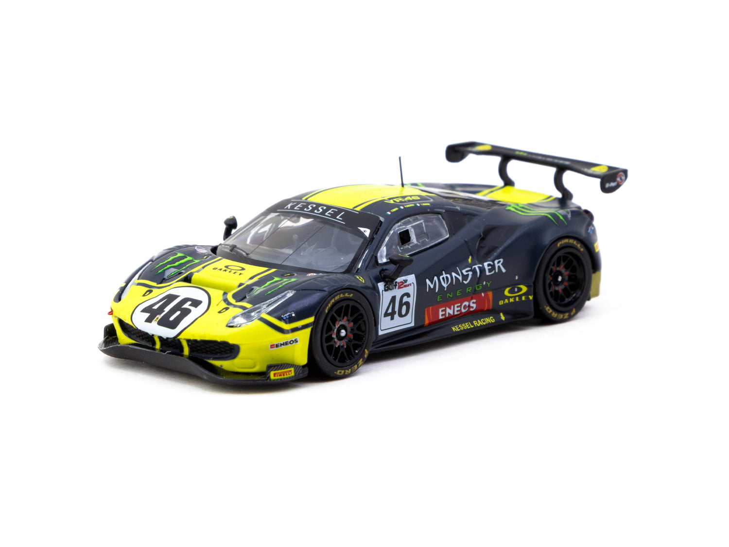 1/64 Ferrari 488 GT3 Gulf 12 Hours 2019 #46 – Tarmac Works X iXO Model