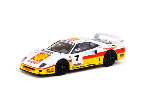 Tarmac Works X iXO Models 1/64 Ferrari F40 GT Italian GT Championship 1993 #7 - HOBBY64