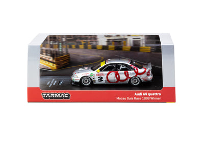1/64 Audi A4 Quattro Macau Guia Race 1996 Winner #3 - Tarmac Works HOBBY64