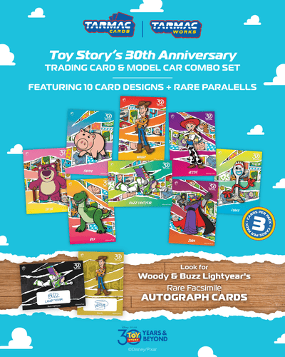 1/64 Pandem Toyota GR Yaris Toy Story - 30th Anniversary with Tarmac Cards - Tarmac Works HOBBY64