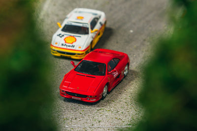 1/64 Ferrari F355 Challenge Presentation - Tarmac Works X iXO Models HOBBY64