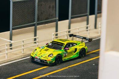 1/64 Porsche 911 GT3 R DTM Champion 2023 #91 - Tarmac Works X iXO Models HOBBY64