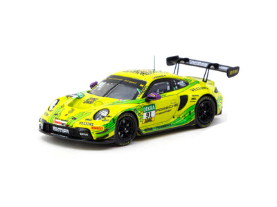 1/64 Porsche 911 GT3 R DTM Champion 2023 #91 - Tarmac Works X iXO Models HOBBY64