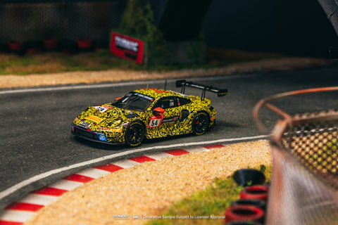 Tarmac Works X iXO Models 1/64 Porsche 911 GT3 R Nürburgring 24h 2023 #54 - HOBBY64