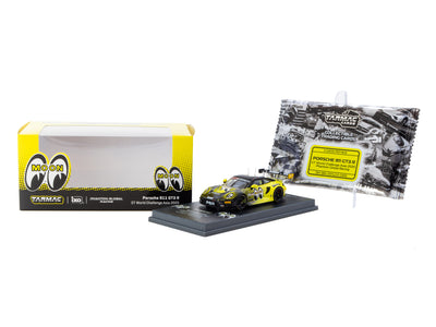 1/64 Porsche 911 GT3 R GT World Challenge Asia 2025 Phantom Global Racing #13 with Tarmac Cards - Tarmac Works x iXO Models HOBBY64
