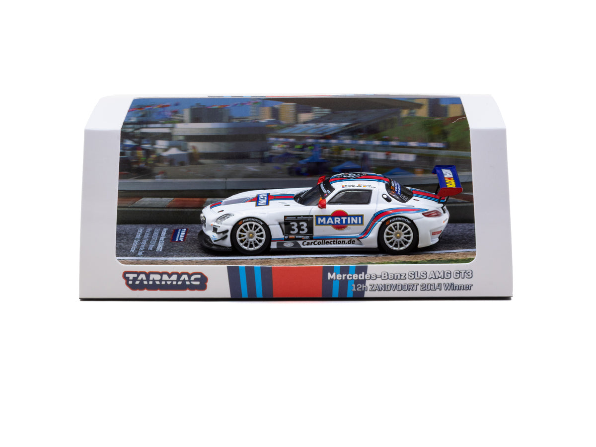 1/64 Mercedes-Benz SLS AMG GT3 12h ZANDVOORT 2014 #33 Winner - Tarmac Works HOBBY64