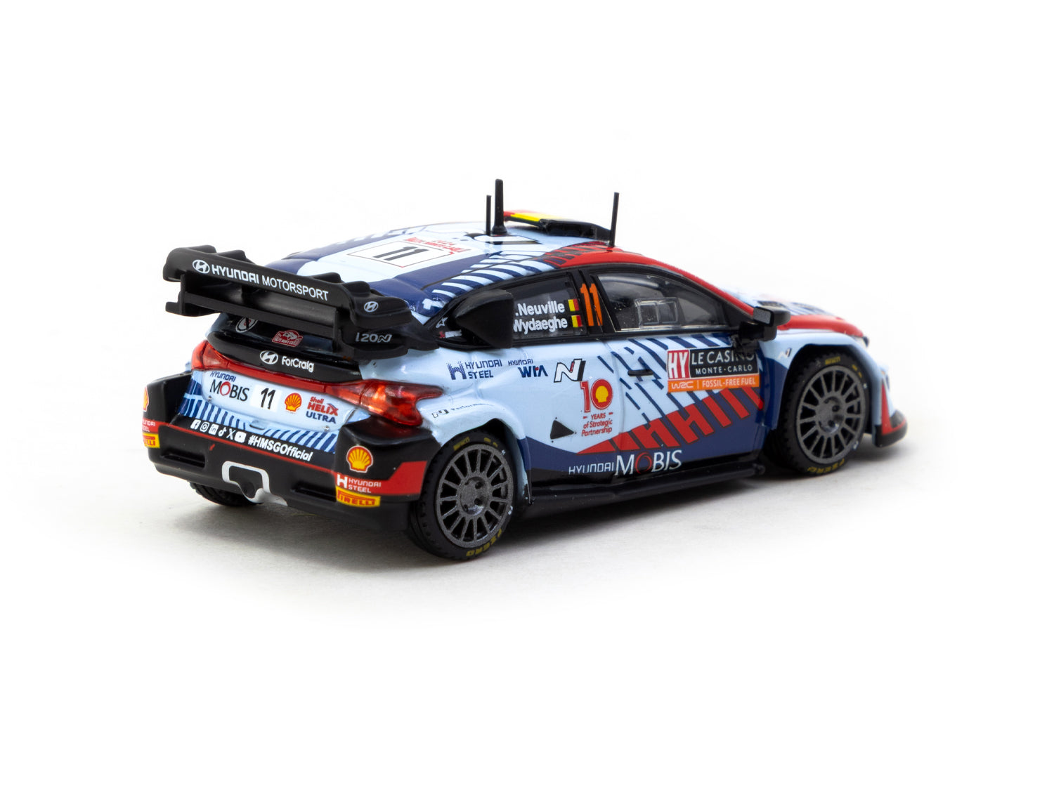 1/64 Hyundai i20 N Rally1 Hybrid Rallye Monte-Carlo 2024 Winner