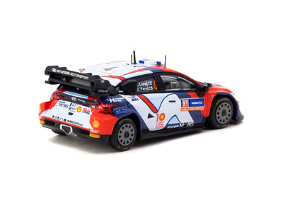 1/64 Hyundai i20 N Rally1 Hybrid Rally Sweden 2024 Winner #4 - Tarmac Works X iXO Models HOBBY64