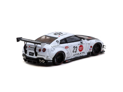 1/64 LB-WORKS NISSAN GT-R R35 type 2 White - Tarmac Works HOBBY64