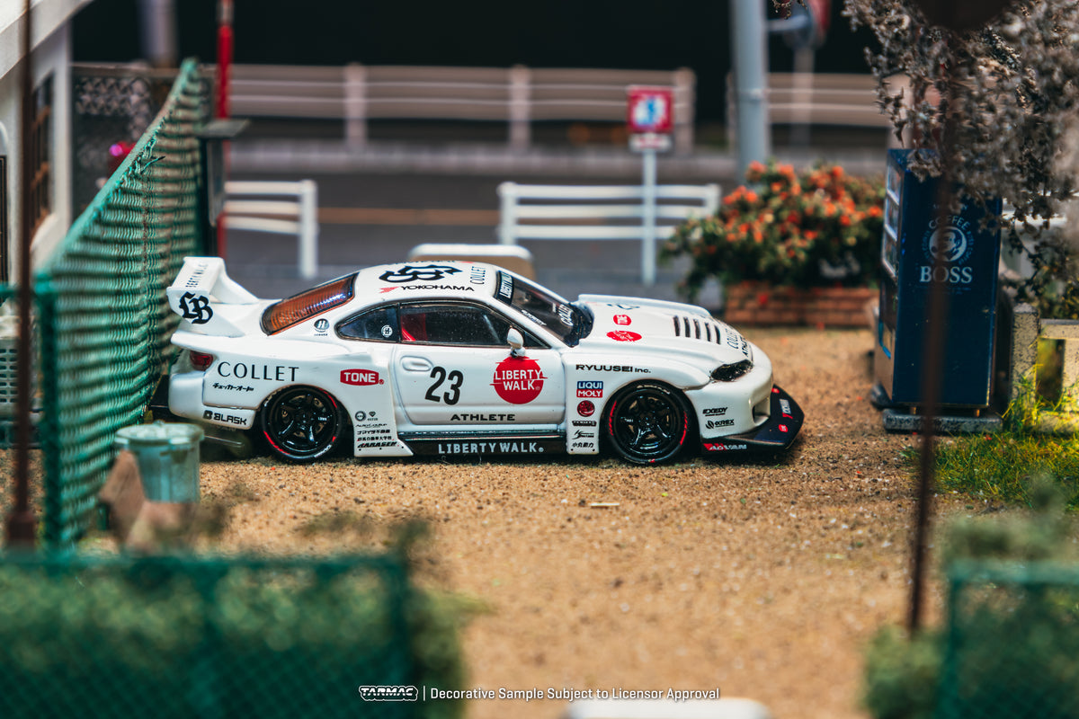 1/64 LB-Super Silhouette Nissan SILVIA (S15) Drift 2025 - Tarmac Works HOBBY64