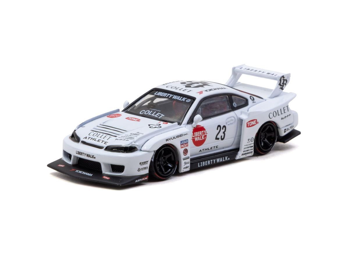 1/64 LB-Super Silhouette Nissan SILVIA (S15) Drift 2025 - Tarmac Works HOBBY64