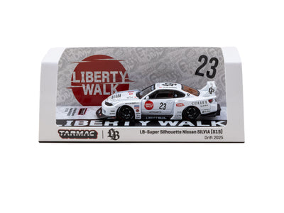 1/64 LB-Super Silhouette Nissan SILVIA (S15) Drift 2025 - Tarmac Works HOBBY64