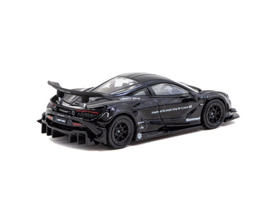 1/64 LB-WORKS 720S Black - Tarmac Works HOBBY64