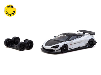 1/64 LB-WORKS 720S White - Tarmac Works HOBBY64
