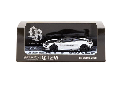 1/64 LB-WORKS 720S White - Tarmac Works HOBBY64
