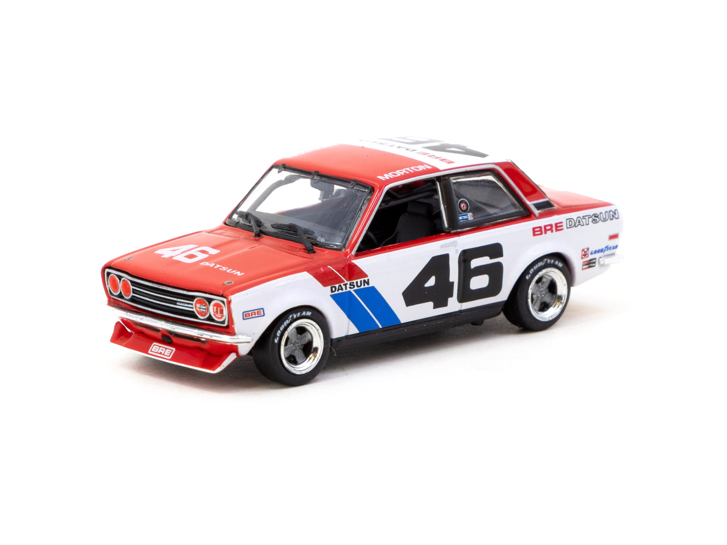1/64 BRE Datsun 510 Trans-Am 2.5 Championship 1971 #46 - USA Special Edition - Tarmac Works HOBBY64