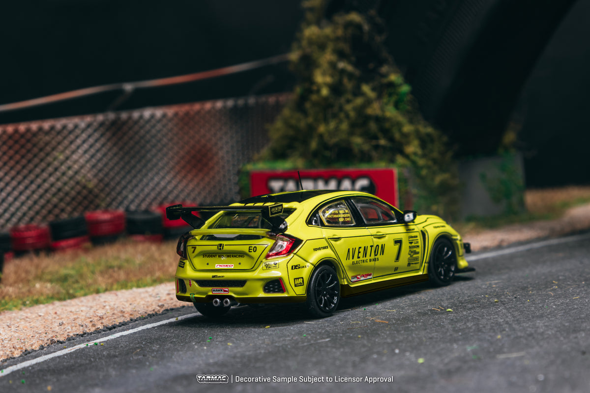 1/64 Honda Civic TYPE R FK8 NASA Western Endurance Racing Championship 2022 #7 Student Driver (by Daniel Wu) - Tarmac Works HOBBY64