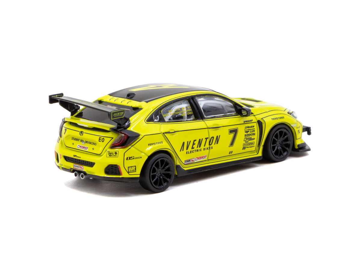1/64 Honda Civic TYPE R FK8 NASA Western Endurance Racing Championship 2022 #7 Student Driver (by Daniel Wu) - Tarmac Works HOBBY64