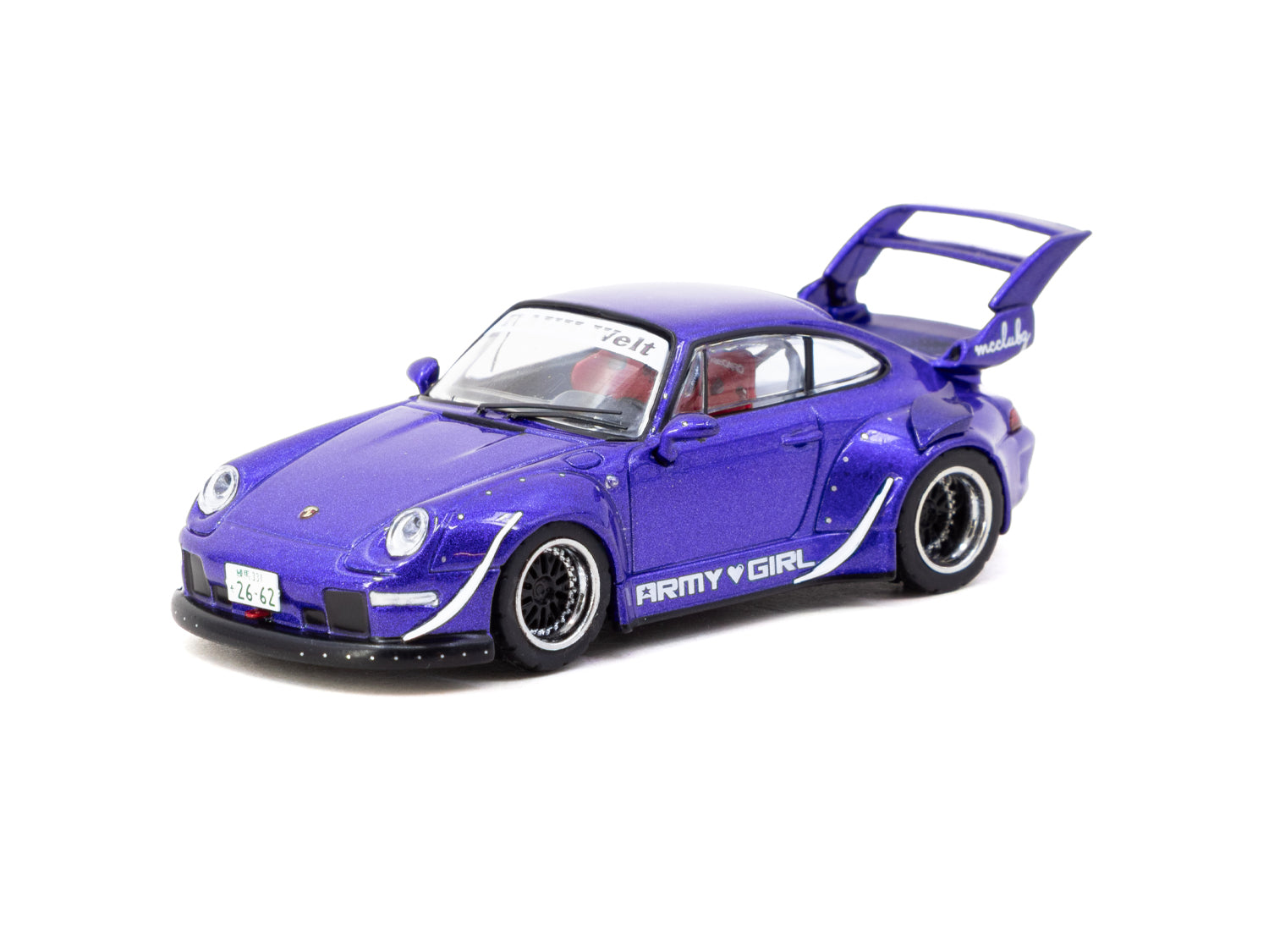 Tarmac Works RWB 993 ARMY GIRL ミニカー 1/64 RWB 993 ARMY GIRL - Tarmac Works HOBBY64