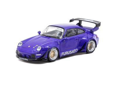 1/64 RWB 993 Furusato with Tarmac Cards - Tarmac Works HOBBY64