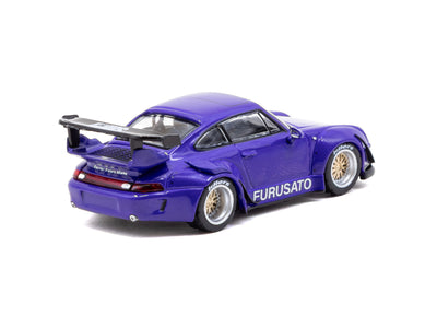 1/64 RWB 993 Furusato with Tarmac Cards - Tarmac Works HOBBY64