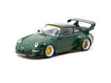 Tarmac Works 1/64 RWB 993 Hanabi with Container - Art of Speed Malaysia Special Edition with Tarmac Card RWB Event Special Vol. 2 - HOBBY64