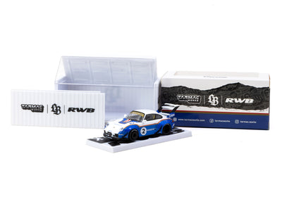 1/64 RWB 993 Liberty Walk with Container Packaging - Tarmac Works HOBBY64