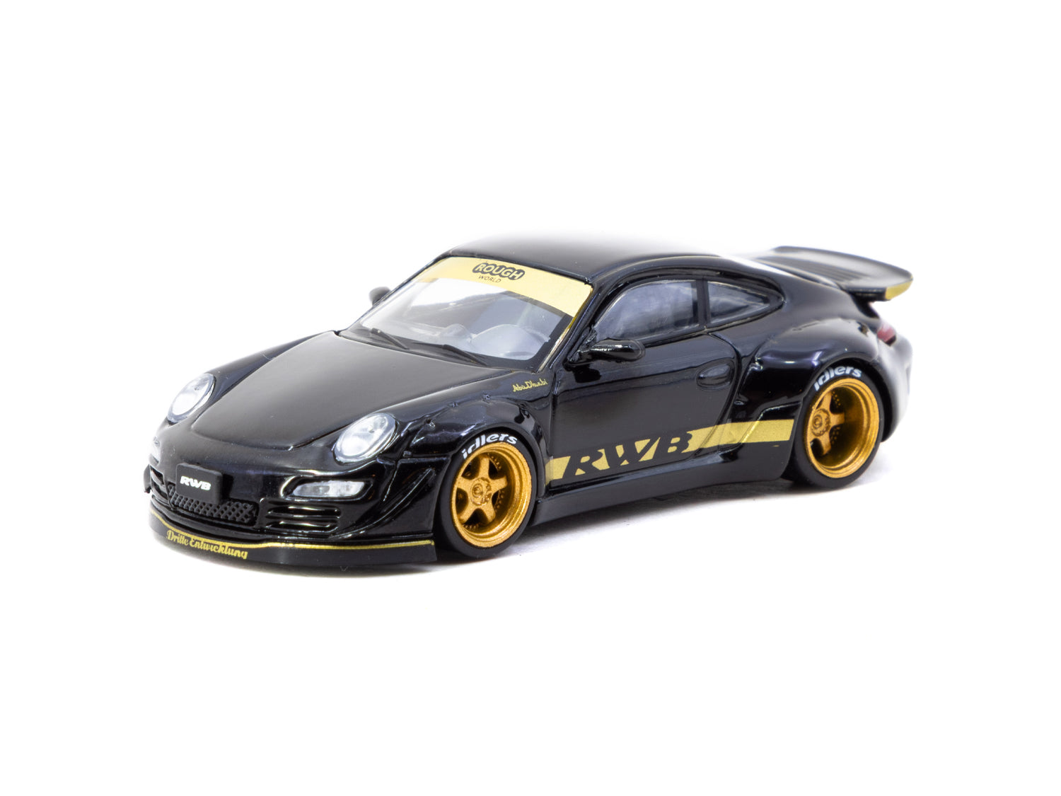 ミニカー Tarmac 1:64 RWB BLACK 1/64 RWB 997 Black - Tarmac Works HOBBY64