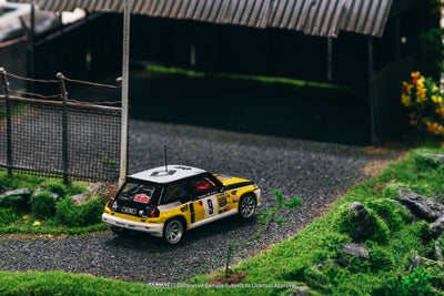 1/64 Renault 5 Turbo Monte Carlo Rally 1981 #9 Winner - Tarmac Works HOBBY64