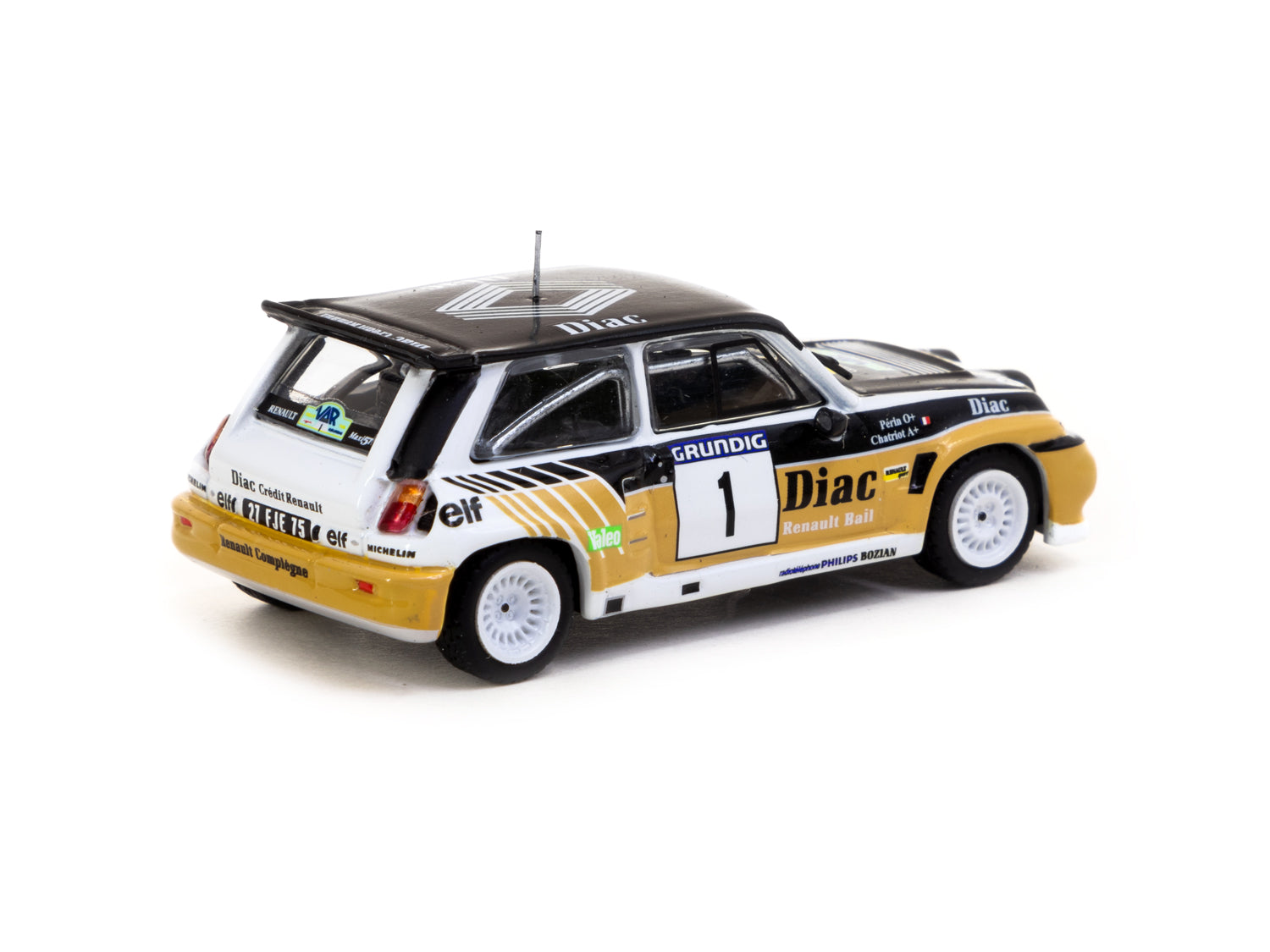 1/64 Renault 5 MAXI Turbo Rallye du Var 1986 #1 - Tarmac Works HOBBY64