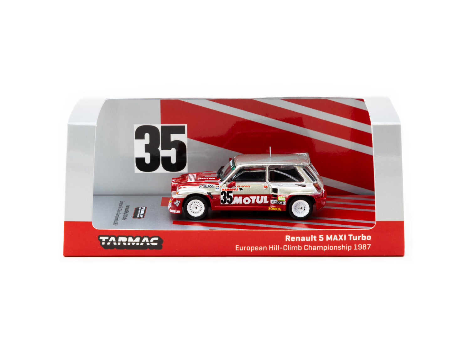 1/64 Renault 5 MAXI Turbo European Hill-Climb Championship 1987 Giovanni Rossi #35 - Tarmac Works HOBBY64
