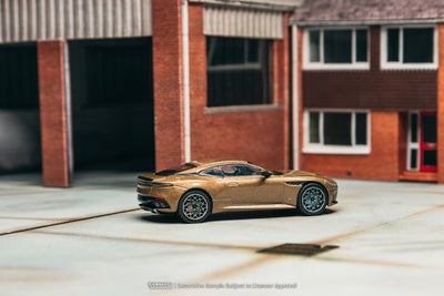 1/64 Aston Martin DBS Superleggera Brown Metallic - Tarmac Works x iXO Models GLOBAL64