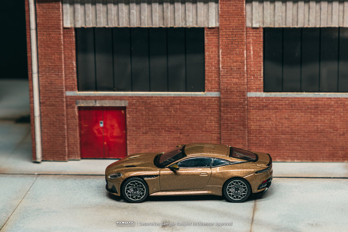 1/64 Aston Martin DBS Superleggera Brown Metallic - Tarmac Works x iXO Models GLOBAL64