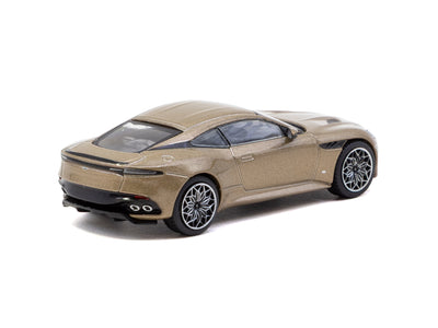 1/64 Aston Martin DBS Superleggera Brown Metallic - Tarmac Works x iXO Models GLOBAL64
