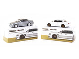 Tarmac Works 1/64 VERTEX Toyota Chaser JZX100 White Metallic - Lamley Special Edition - GLOBAL64