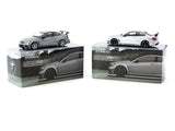 Tarmac Works 1/64 Mercedes-Benz C 63 AMG Coupé Black Series Silver Metallic - GLOBAL64